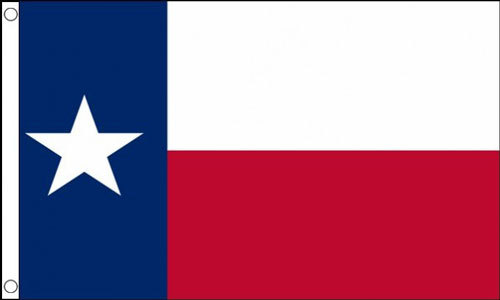 Texas flag us american - 5', 3'