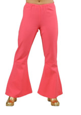 PINK HIPPY FLARED TROUSERS