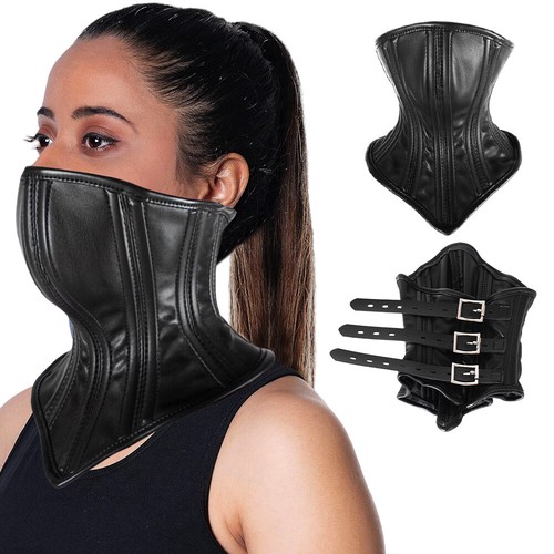 Leather lockable neck - pu,