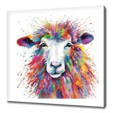 Sheep Ram Colourful