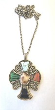 Vintage Signed Celtic Miracle Pendant 