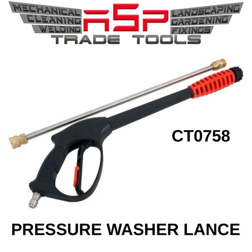 High pressure washer spray gun - pressure,