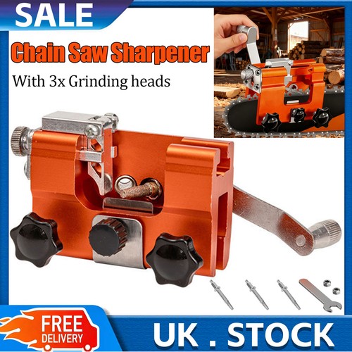 Portable chain saw - chain, sharpener