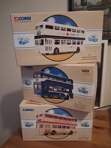 Corgi classic buses 97231 - 3, buses: