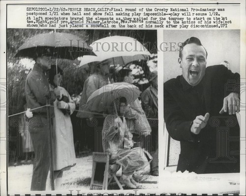 1962 press photo golf pro - press,
