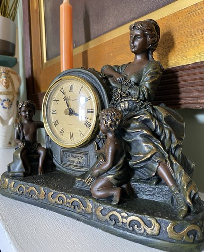 Vintage windsor mantel clock - windsor,