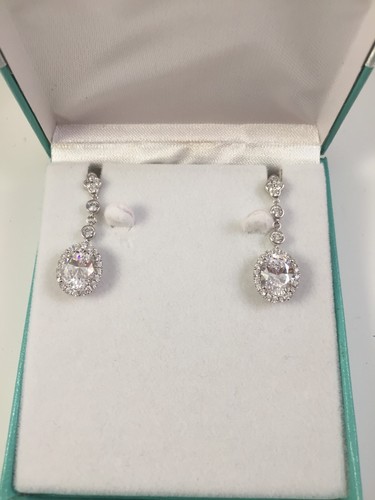 Diamonique sterling silver and - sterling,