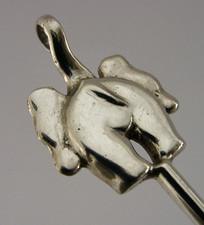 UNUSUAL SOLID STERLING SILVER