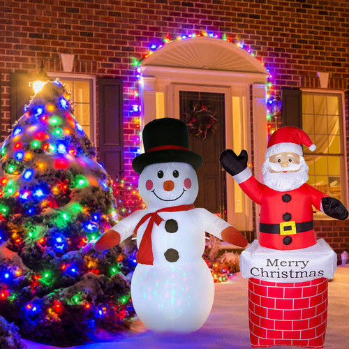 Inflatable christmas santa - christmas,