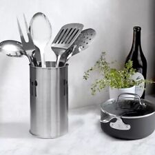 6 x STAINLESS STEEL Kitchen Cooking Tool Set CADDY Utensils Cutlery Home Food