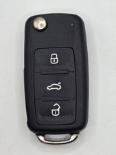 GENUINE USED SKODA 3 BUTTON REMOTE KEY FOB 3T0 837 202 L / 3T0837202L