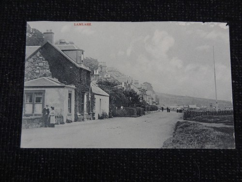 Lamlash macneish postcard - macneish,