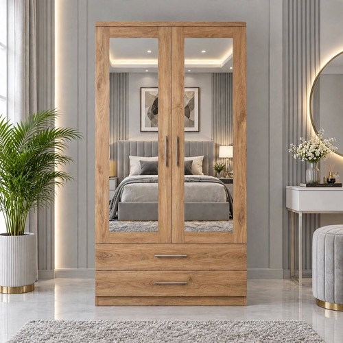 Ready assembled door mirror - ready,
