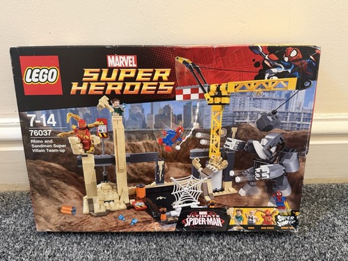 Lego marvel rhino and sandman - lego,