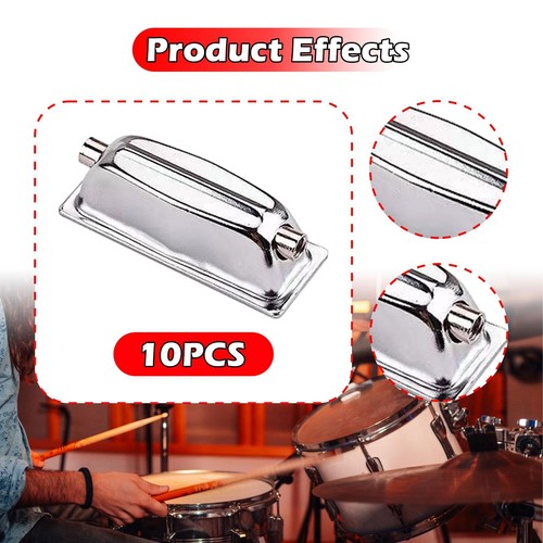10pcs snare drum lugs silver - lugs,