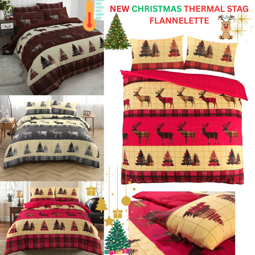 100 brushed cotton christmas - 100%,