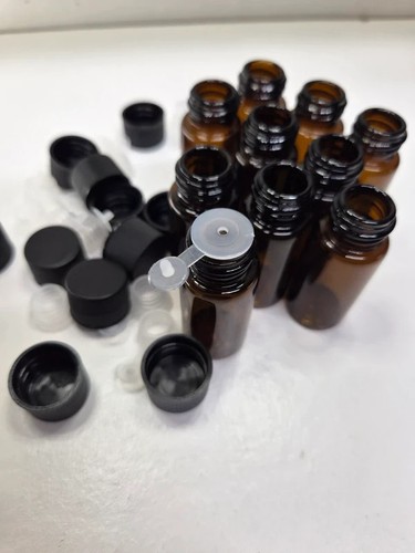10x amber glass essential oil - 10x,