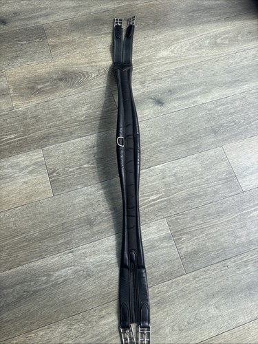 Equipe black leather - leather, girth
