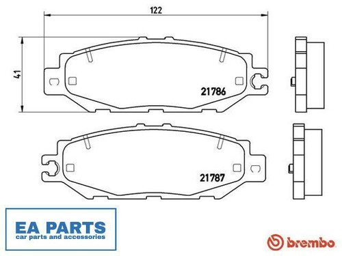Brake pad set disc - pad,