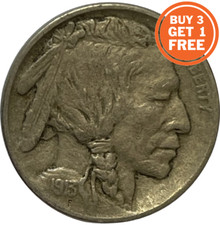 5 CENTS - BUFFALO NICKEL - USA - CHOICE OF DATE FROM 1913 - 1938