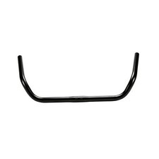Ergotec Englisher Steel Bicycle Handlebars 25.4mm - 535mm - Black City/Trekking