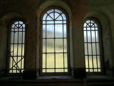  Victorian gothic chapel / church arched windows + other stained glass