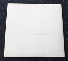 THE BEATLES WHITE ALBUM STEREO 1ST PRESS UK VINYL LP TOP LOADER NO. 0365669 NM