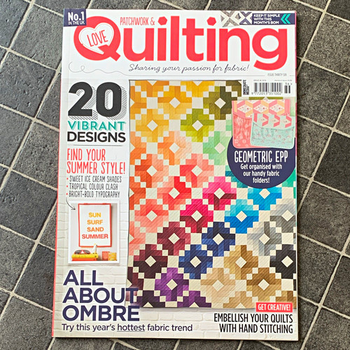 Love patchwork quilting - &,