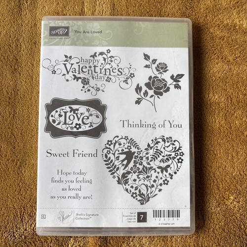 Stampin rubber stamp - up!, set