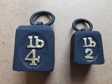 VINTAGE  CAST IRON WEIGHTS