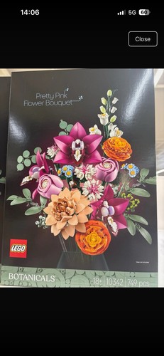 Lego botanicals pretty - pretty, pink