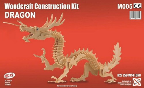 Dragon woodcraft construction - dragon,