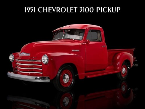 1951 chevrolet 3100 pickup - chevrolet,