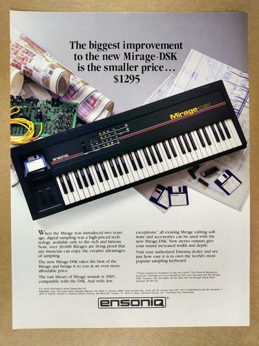 1987 ensoniq mirage - 1987,