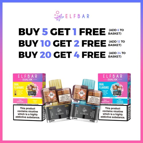Elf bar dual 10k refillable - 10k,