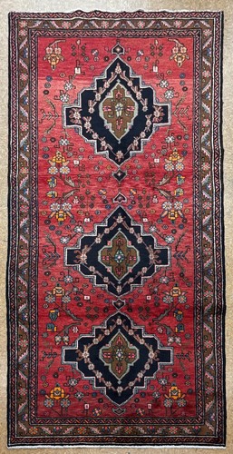 5x13 vintage hand knotted wool - 5x13,