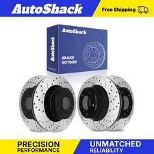 Front Rear Drilled Slotted