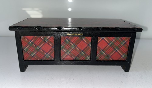 Miniature antique tartan ware - miniature,
