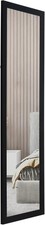 Home Selections Wooden Full Length Wall Mounted Mirror - Black - 35x110cm
