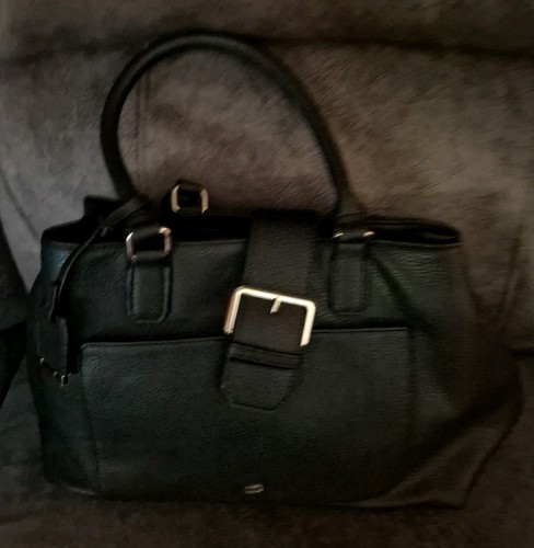 Medium leather shoulder bag - medium,