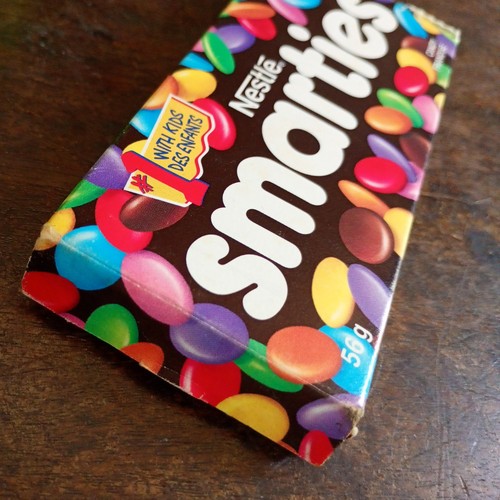 Vintage smarties box - vintage,