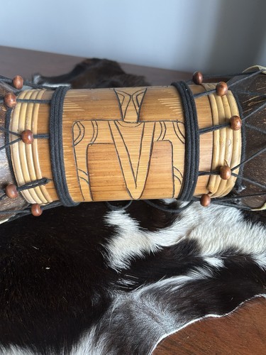 Handcrafted african drum - african,