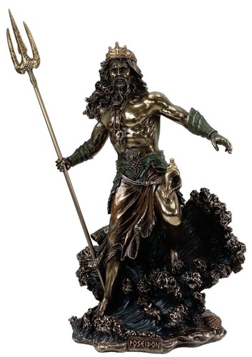 Large poseidon w - 20", trident