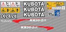 Kubota kx36 mini digger - kx36-2a,