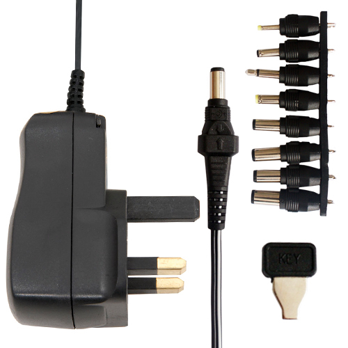 12v 600ma universal - 3v, dc