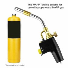 Gas Torch Mapp Gas Blow Torch Map Propane Gas Solderding Brazing Plumber Tool UK