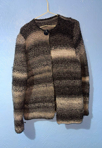 Women grey black striped - &,