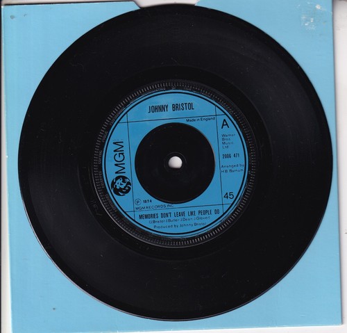 Johnny bristol memories - johnny, don`t