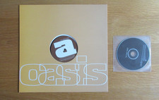 OASIS “Hindu Times” 12” Promo Vinyl  RKID 23TP + Promo CD MINT UNPLAYED