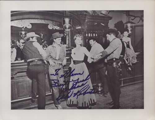 Dale robertson autographed - robertson,